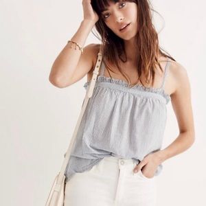 Madewell tie strap cami tank